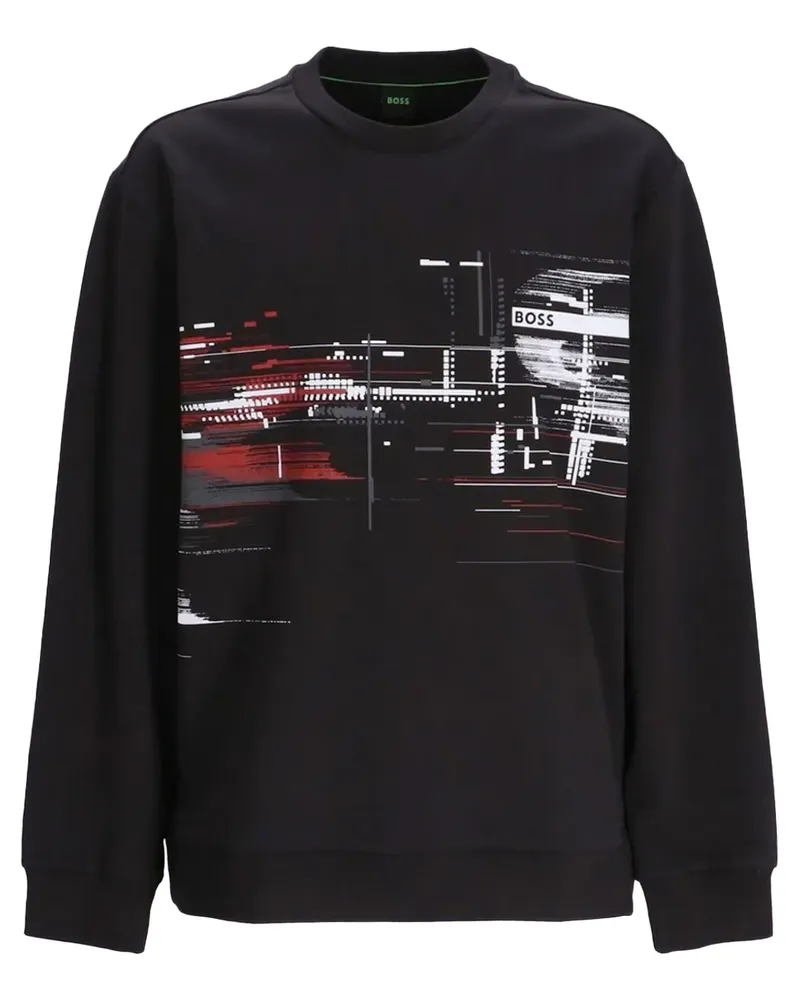 HUGO BOSS Salbonic Sweatshirt - Schwarz Schwarz