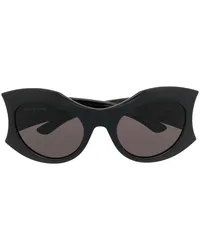 Balenciaga Hourglass Cat-Eye-Sonnenbrille Schwarz