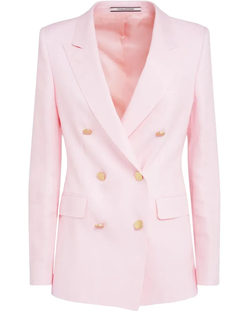 Tagliatore Doppelreihiger Blazer - Rosa Rosa