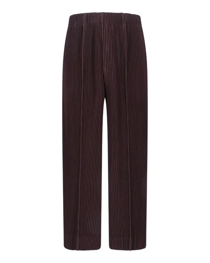 Issey Miyake pleated trousers - Braun Braun