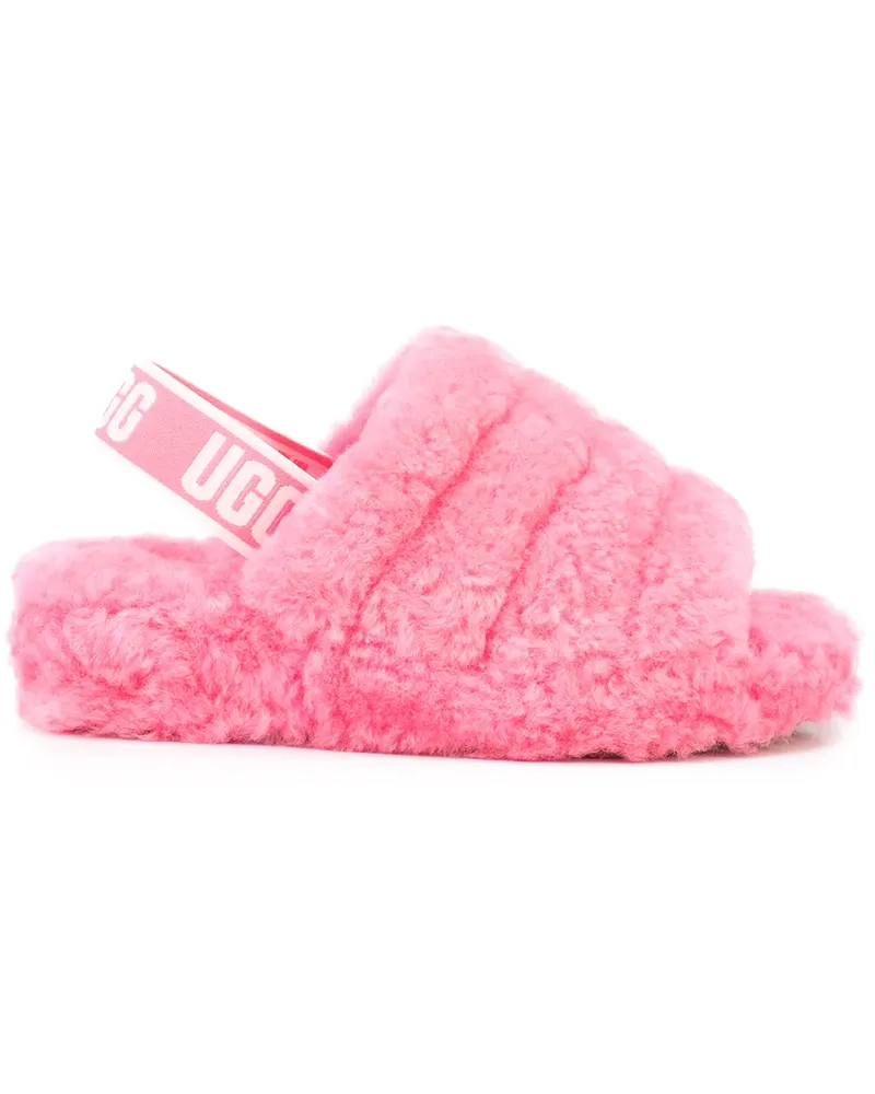 UGG Fluff Yeah Sandalen - Rosa Rosa