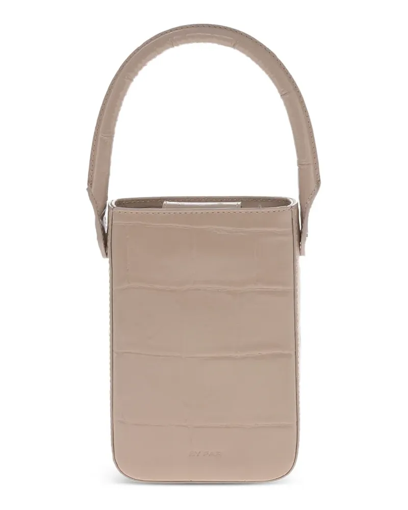by FAR Schultertasche in Kroko-Optik - Nude Nude