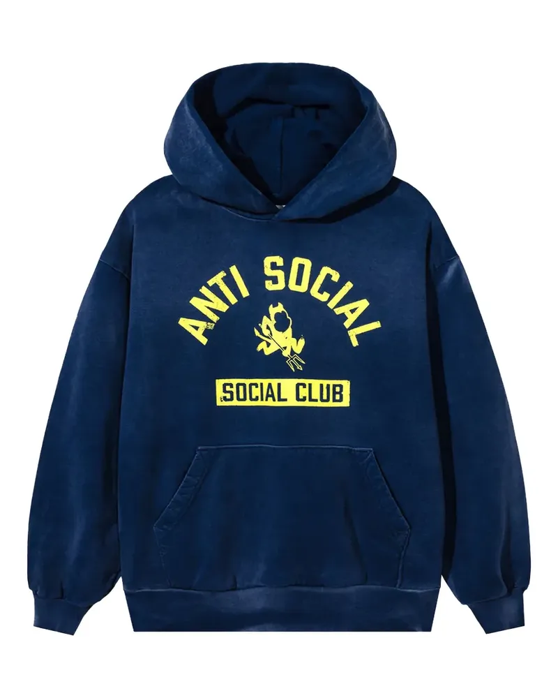 Anti Social Social Club Devil Playground Hoodie - Blau Blau