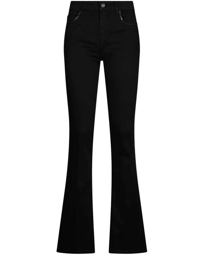 Liu Jo Bootcut-Jeans - Schwarz Schwarz