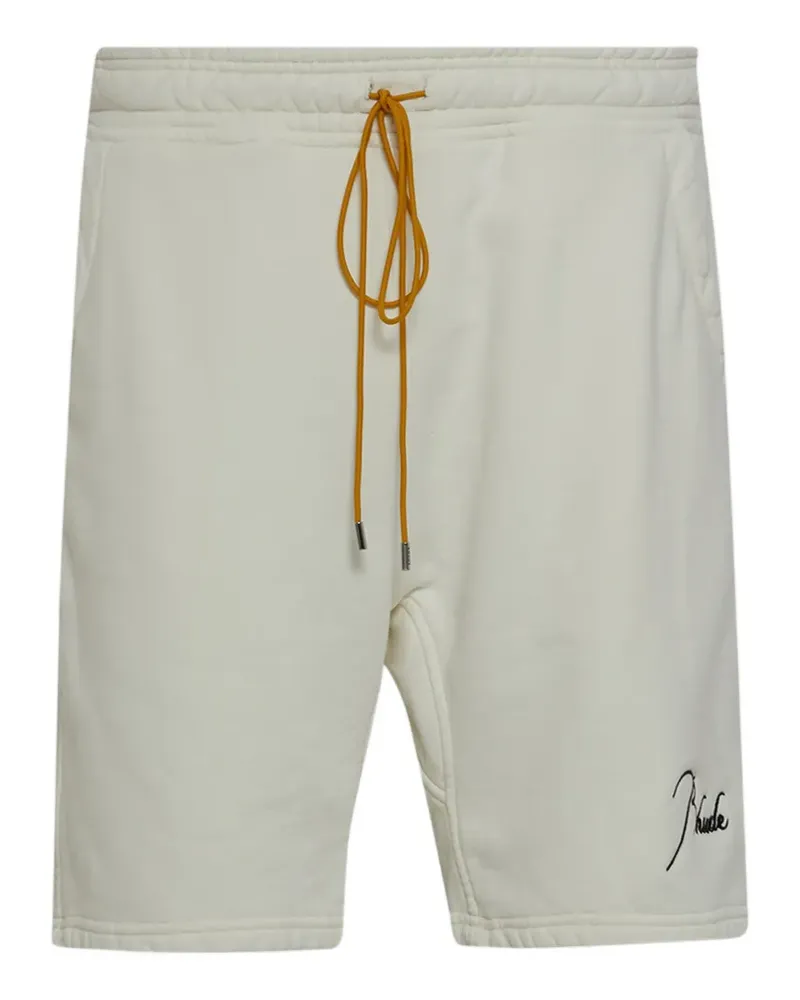 RHUDE Century drawstring-fastening shorts - Nude Nude