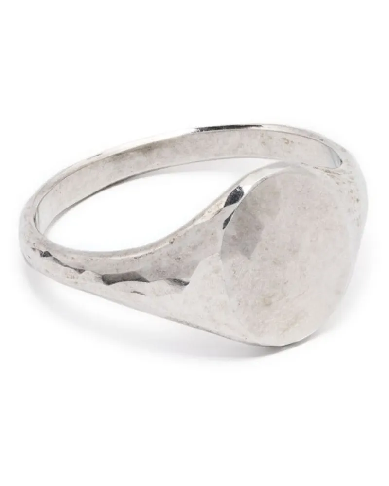 WERKSTATT:MÜNCHEN Ring mit Glanzoptik - Silber Silber