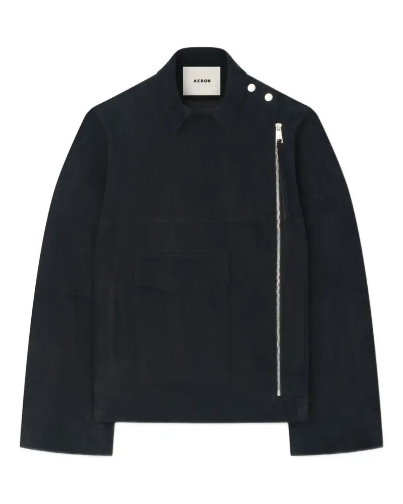 AERON Cecile Lederjacke - Schwarz Schwarz