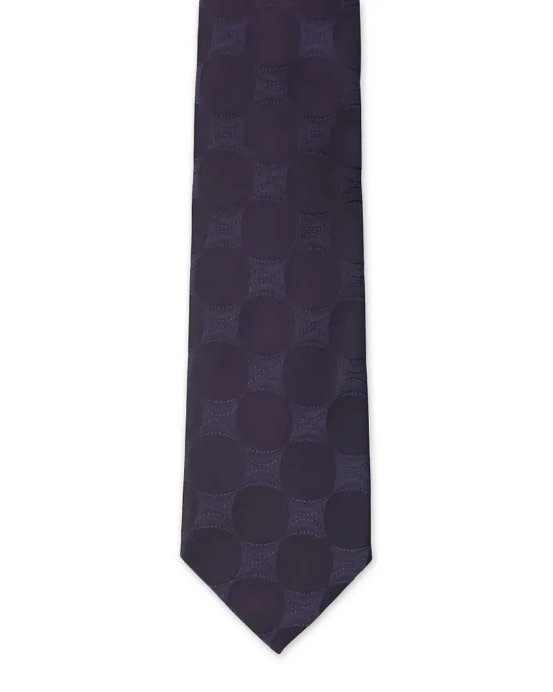 Tagliatore Krawatte mit Punktemuster - Schwarz Schwarz