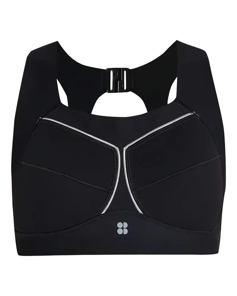 Sweaty Betty Zero Gravity Lauf-Sport-BH - Schwarz Schwarz