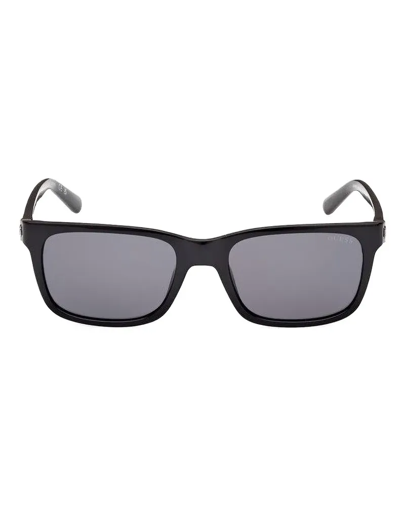 Guess rectangle-frame sunglasses - Schwarz Schwarz