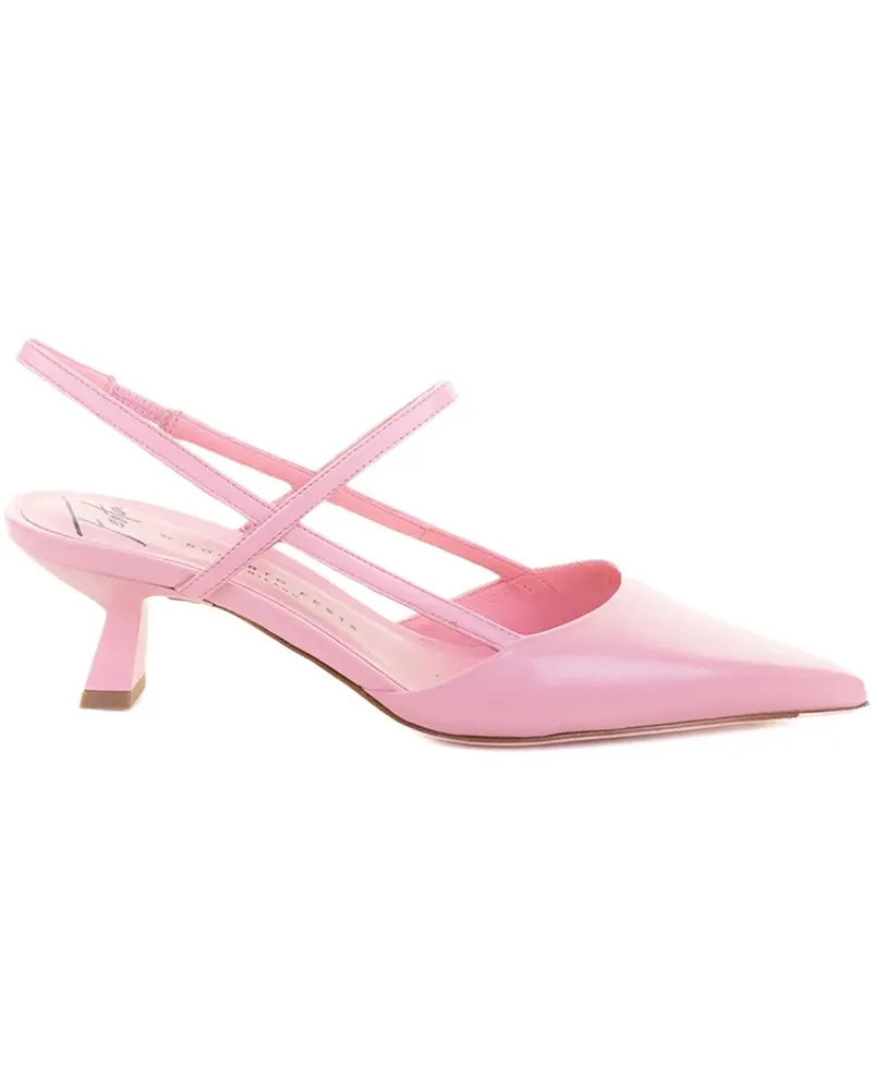 FESTA Milano Spitze Slingback-Pumps - Rosa Rosa