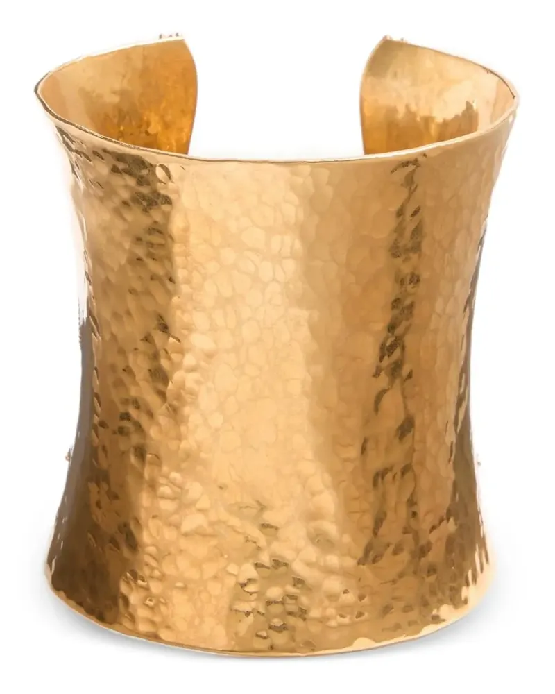 Valentino Garavani Gehämmertes Cuffy Armband - Gold Gold