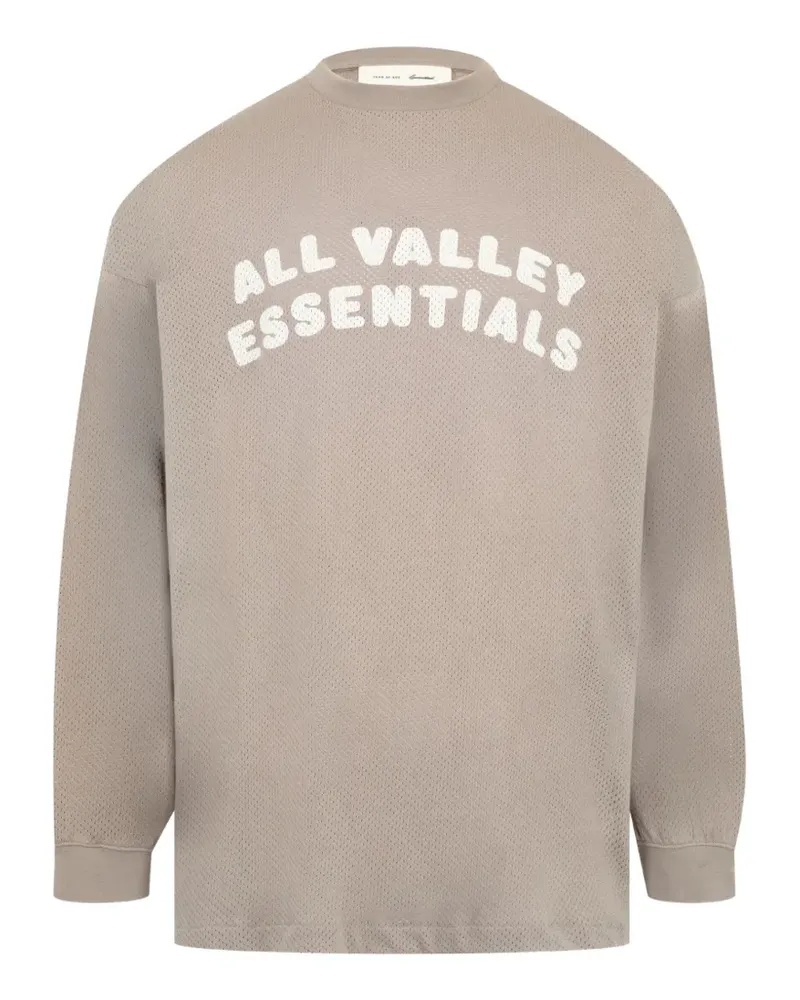 Fear of God Sport Mesh Merch Langarmshirt - Nude Nude