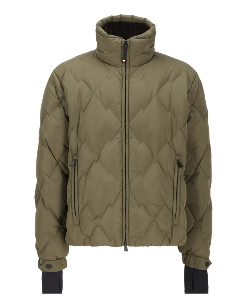 Moncler Bramans Jacke mit Rautensteppung - Grün Grün
