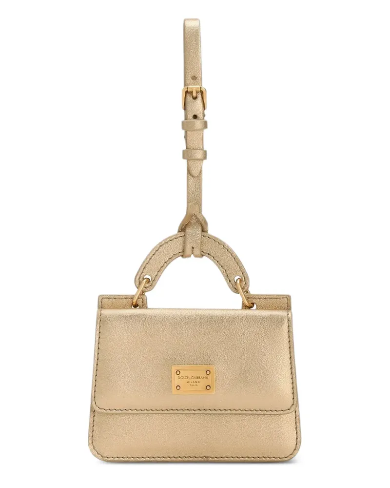 Dolce & Gabbana Portemonnaie mit Henkel - Gold Gold