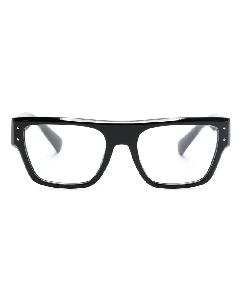 Dolce & Gabbana Eckige 'DG3384' Brille - Schwarz Schwarz