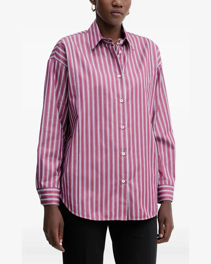 Simona Corsellini Gestreiftes Hemd - Rot Rot