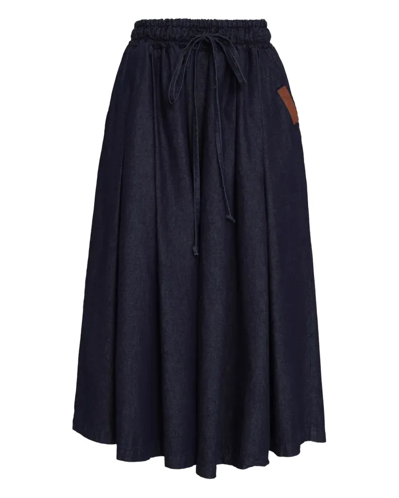 Amapô Rock mit Kordelzug - Blau Blau