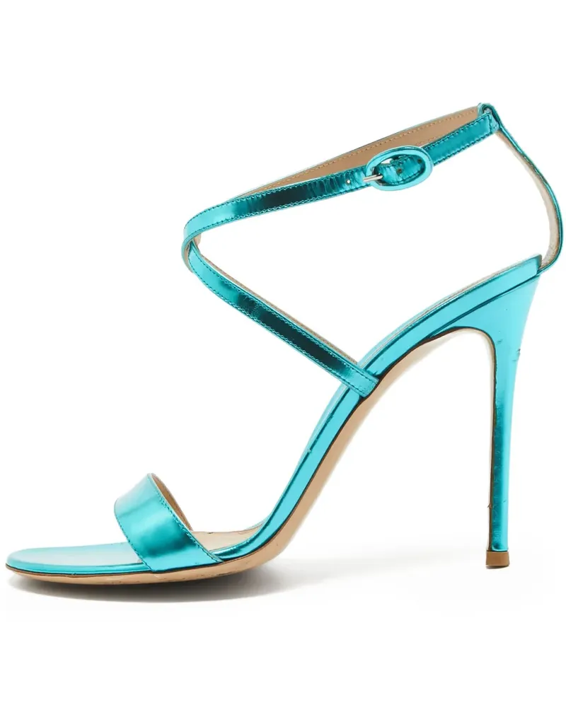 Gianvito Rossi Pre-owned Sandalen 110mm - Blau Blau