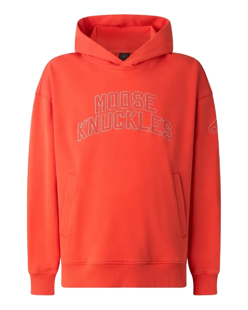 Moose Knuckles True North hoodie - Orange Orange