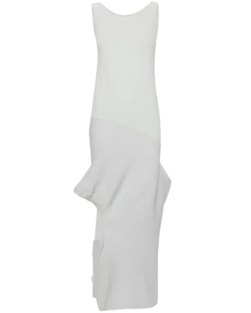 Issey Miyake Emerge Maxikleid - Grau Grau