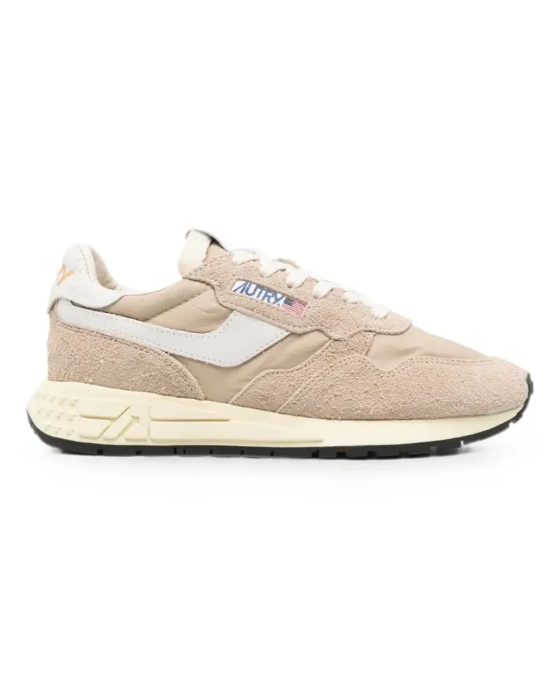 AUTRY Reelwind panelled sneakers - Nude Nude