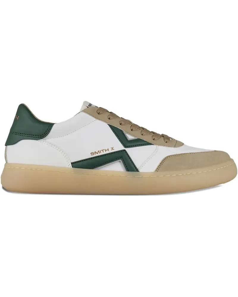 Alexander Smith Sneakers mit Applikation - Weiß Weiß