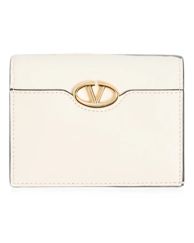 Valentino Garavani VLogo-plaque wallet - Nude Nude