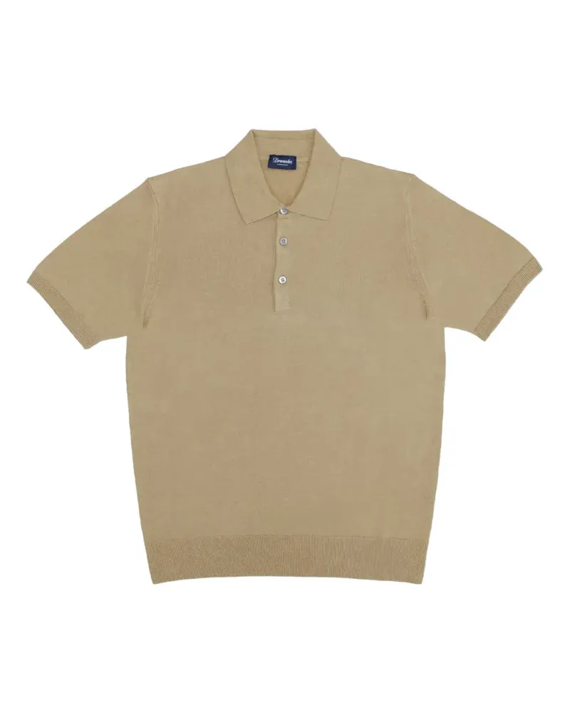 Drumohr  short-sleeve polo shirt - Nude Nude