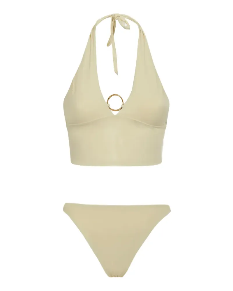 Taller Marmo Bikini mit Ringdetail (2er-Set) - Nude Nude