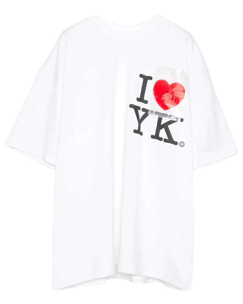 Yoshio Kubo IYK T-Shirt - Weiß Weiß
