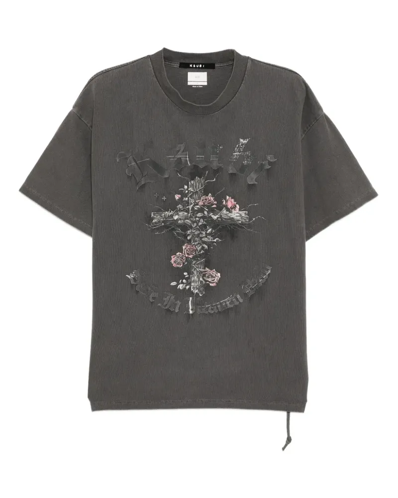 ksubi Thorned Ekcess T-Shirt - Grau Grau