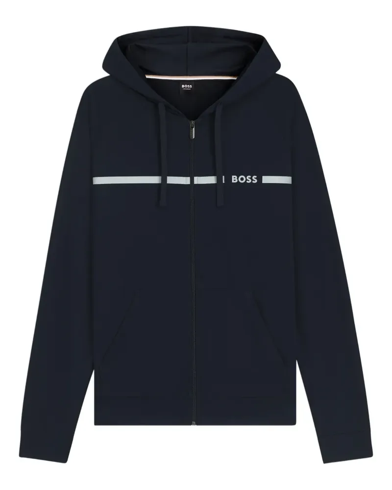 HUGO BOSS Kapuzenjacke mit Reißverschluss - Blau Blau