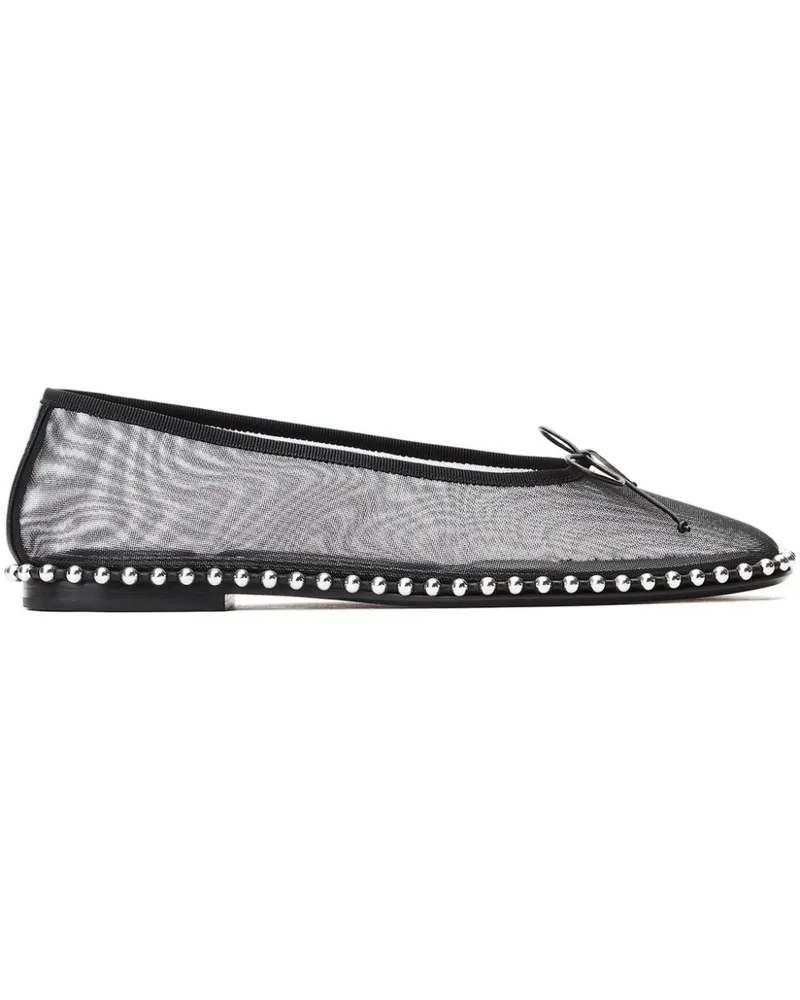 Alexander Wang Lina Ballchain Ballerinas - Schwarz Schwarz