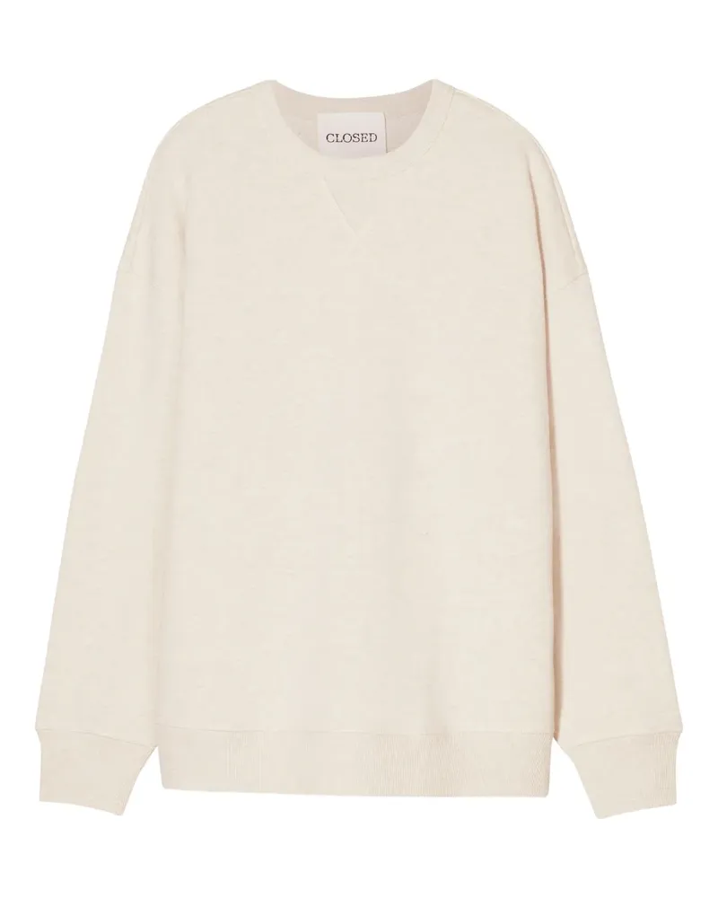 Closed Sweatshirt mit V-Ausschnitt - Nude Nude