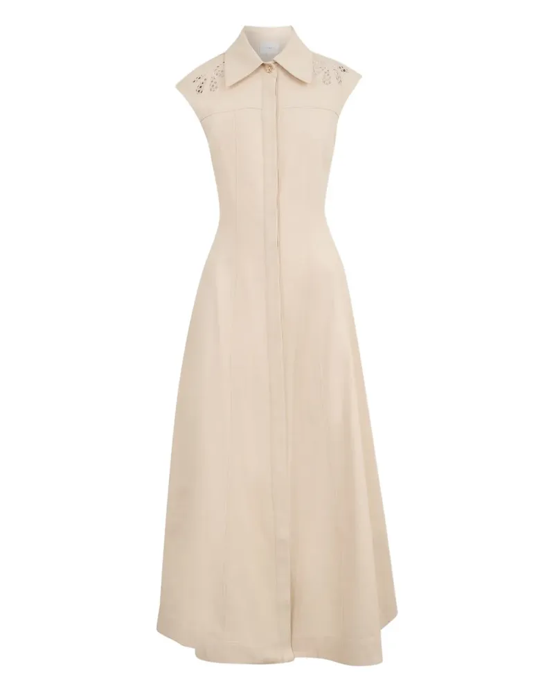 Clea Franca midi dress - Nude Nude