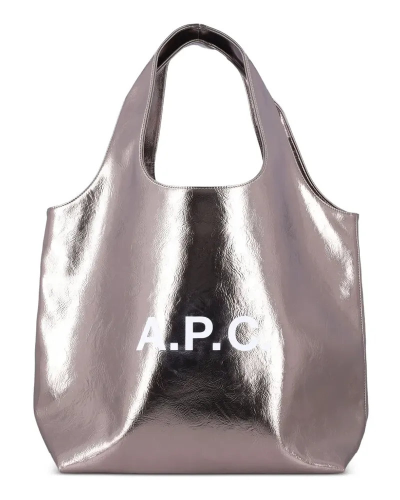 A.P.C. Ninon tote bag - Silber Silber