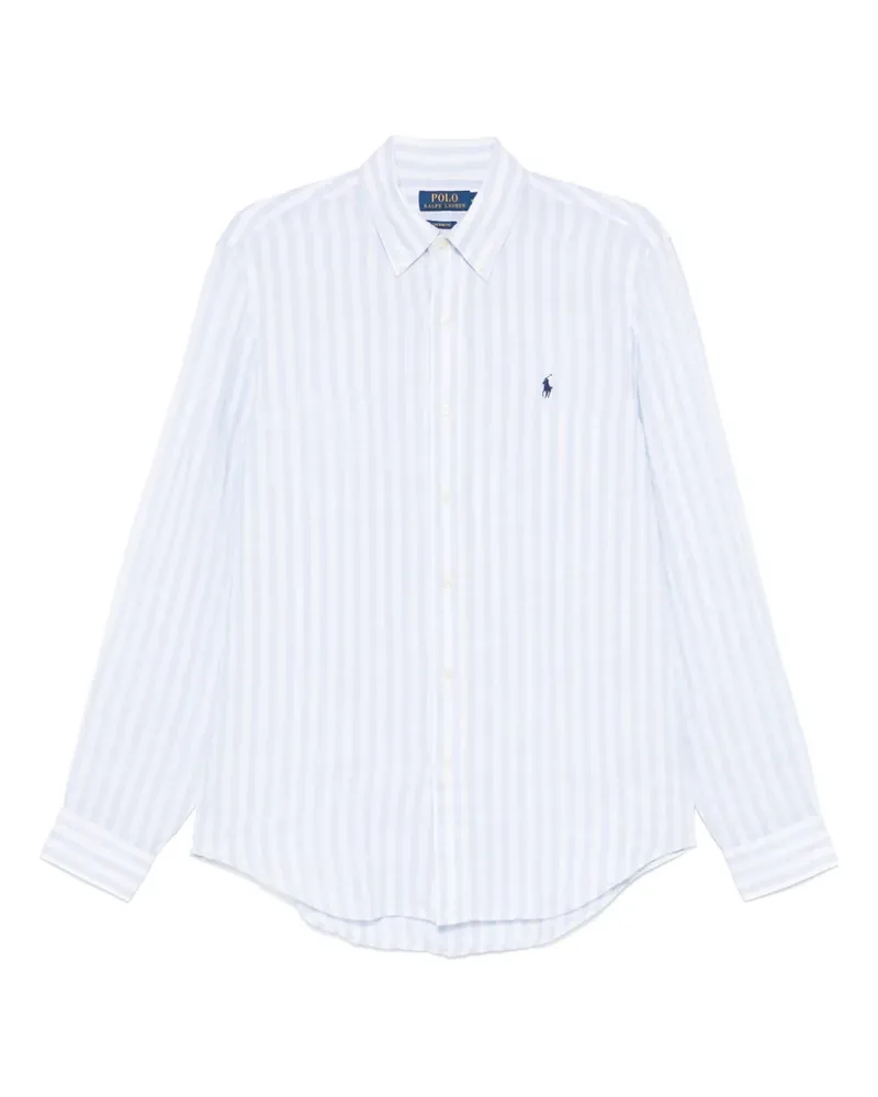 Ralph Lauren Gestreiftes Hemd - Blau Blau