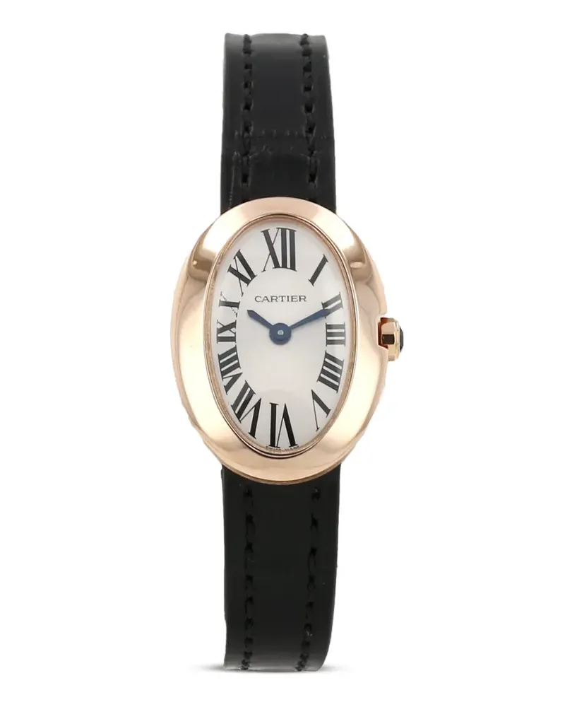 Cartier 2010 mini Baignoire Armbanduhr 25mm - Rosa Rosa