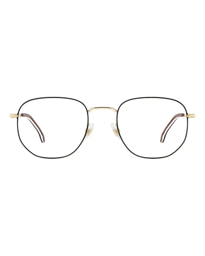 Carrera Brille mit geometrischem Gestell - Gold Gold