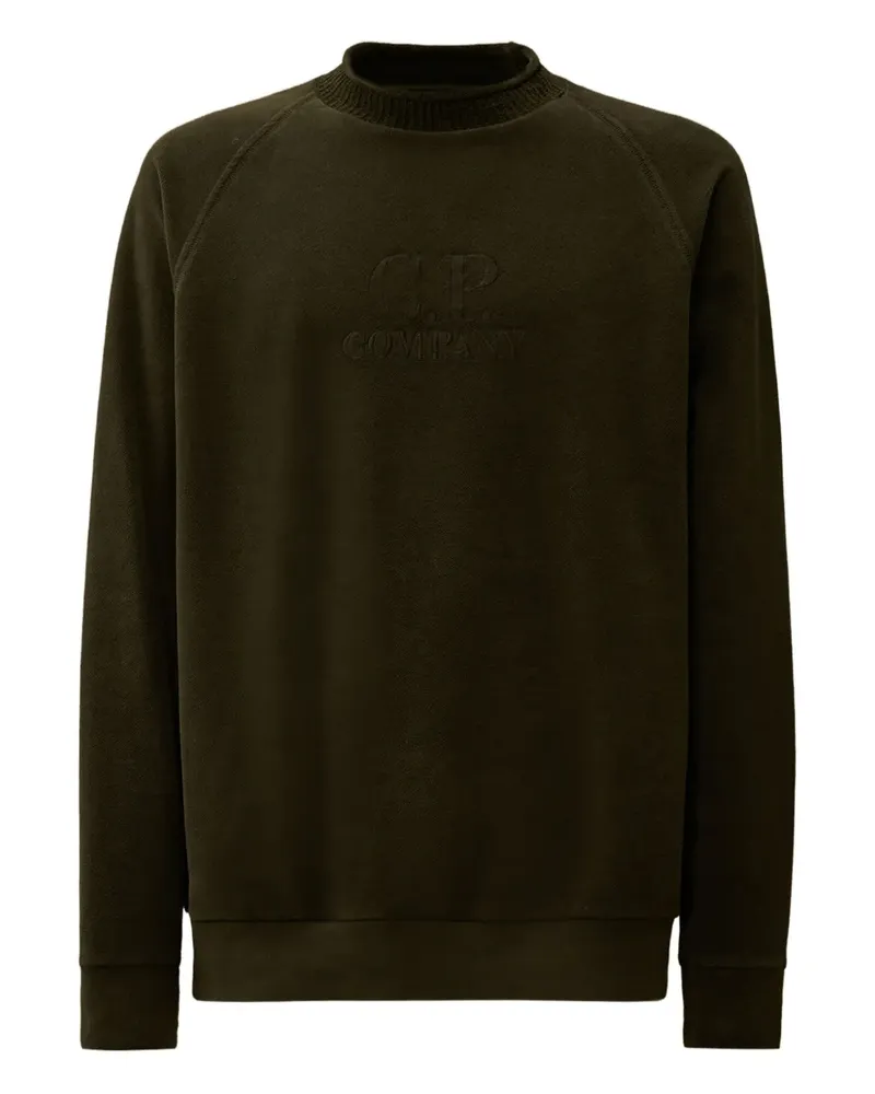 C.P. Company Rundhals-Pullover mit Prägung - Grau Grau