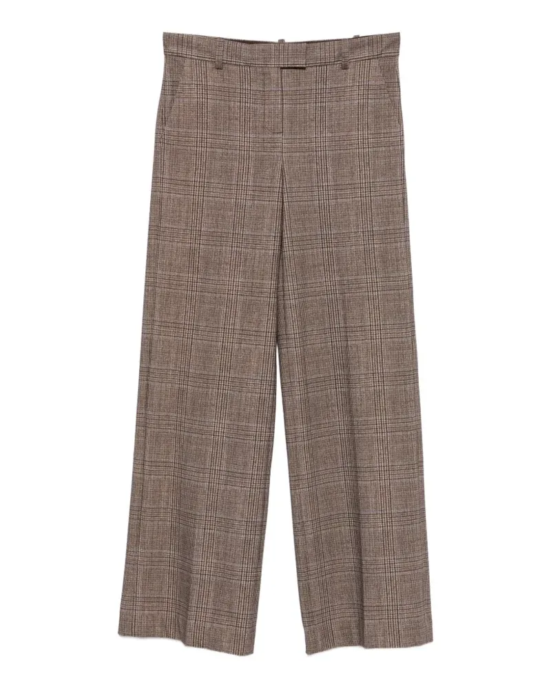 CIRCOLO 1901 Hose mit Prince of Wales-Karo - Braun Braun