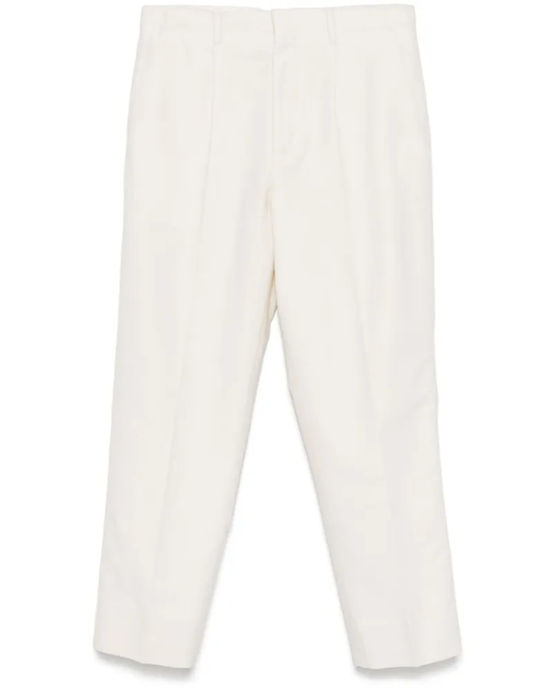 Ermenegildo Zegna Hose aus Flanell - Weiß Weiß