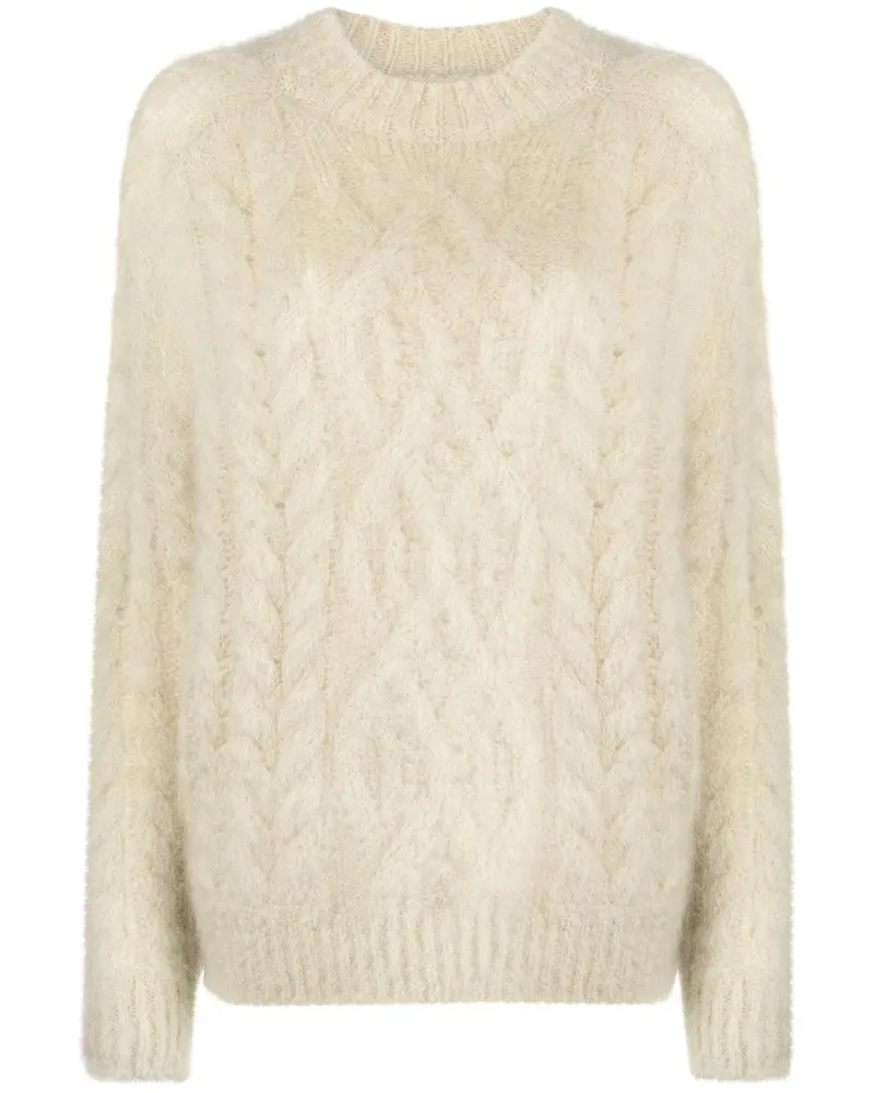 Isabel Marant Pullover mit Zopfmuster - Nude Nude