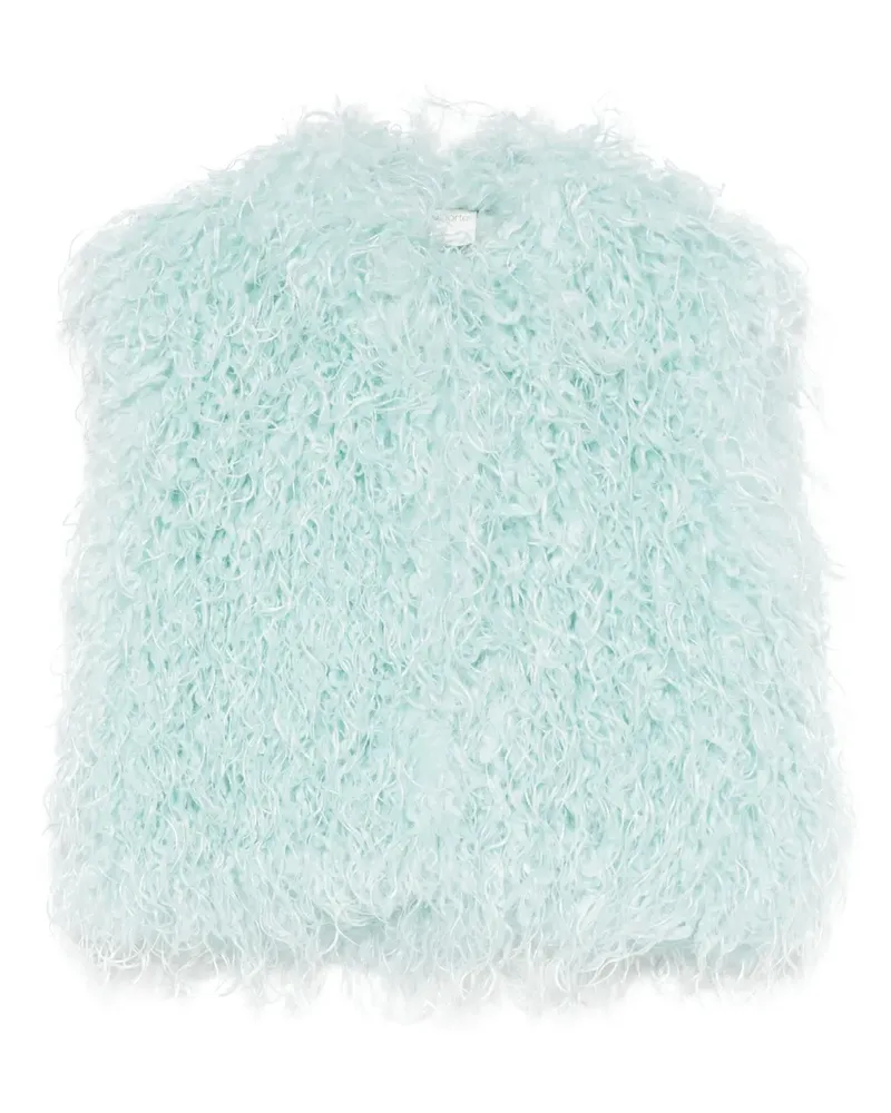 forte_forte Ärmellose Jacke - Blau Blau