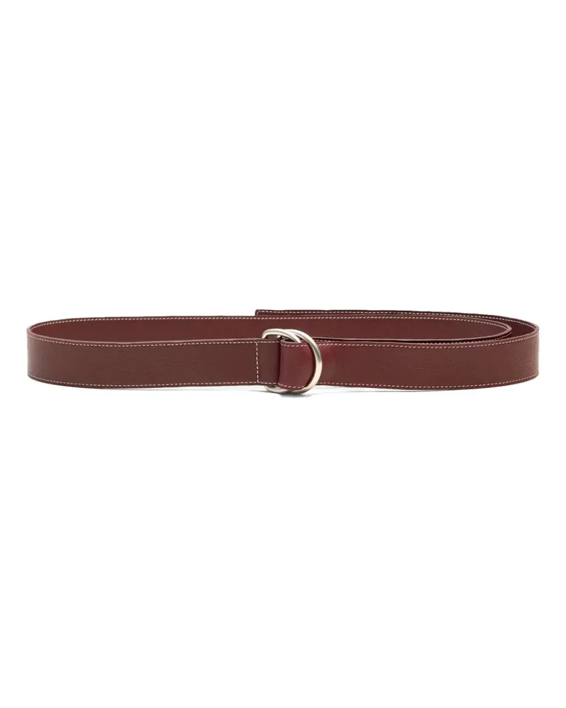 AMI Paris Gürtel aus Leder - Braun Braun