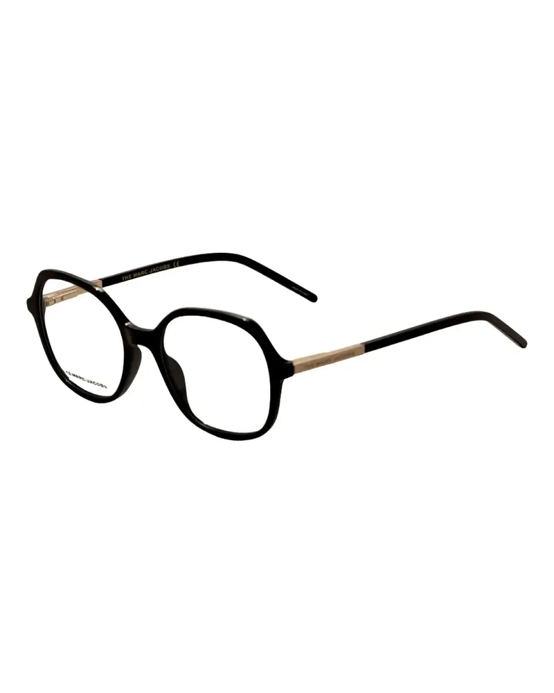 Marc Jacobs Brille mit geometrischem Gestell - Schwarz Schwarz
