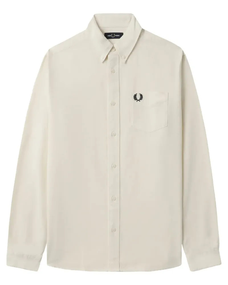 Fred Perry Klassisches Hemd - Nude Nude