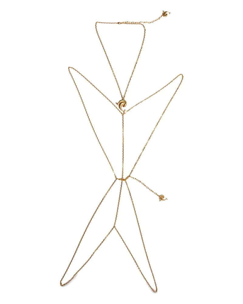 Emilio Pucci Körperkette - Gold Gold