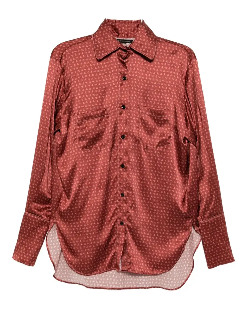 Kiki De Montparnasse Moi Pyjama-Oberteil - Rot Rot